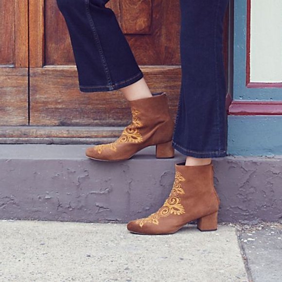 Free People Shoes - Free People Women's Estella Heel Boot Size 39